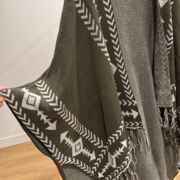 SHEIN dark green/grey cardigan - Picture 2 of 4